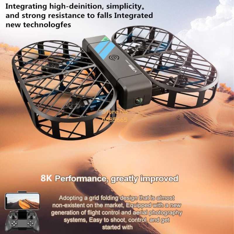 Rc Helicopter Mini - Kamera HD 8K 360 ° Perlindungan