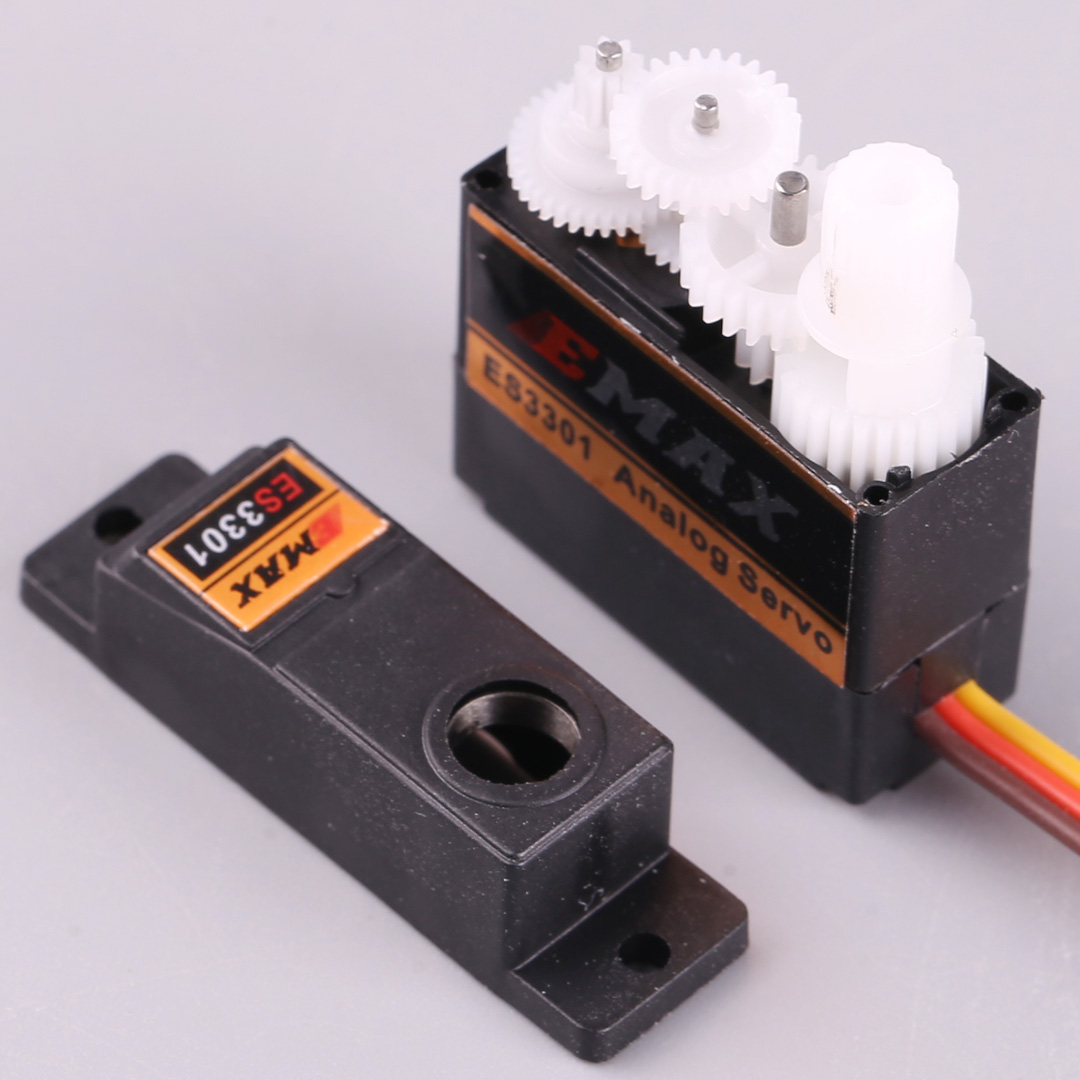 Rc Helicopter Servo - EMAX ES3001 Servo Analog Ringan 43g