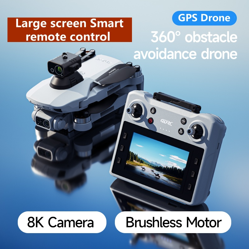 Rc Helicopter Large - 360 ° Drone Quadcopter Penghindar Rintangan