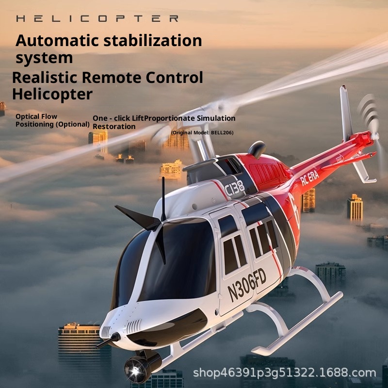 Rc Helicopter Single Rotor - Helikopter Remote Control RC ERA C138