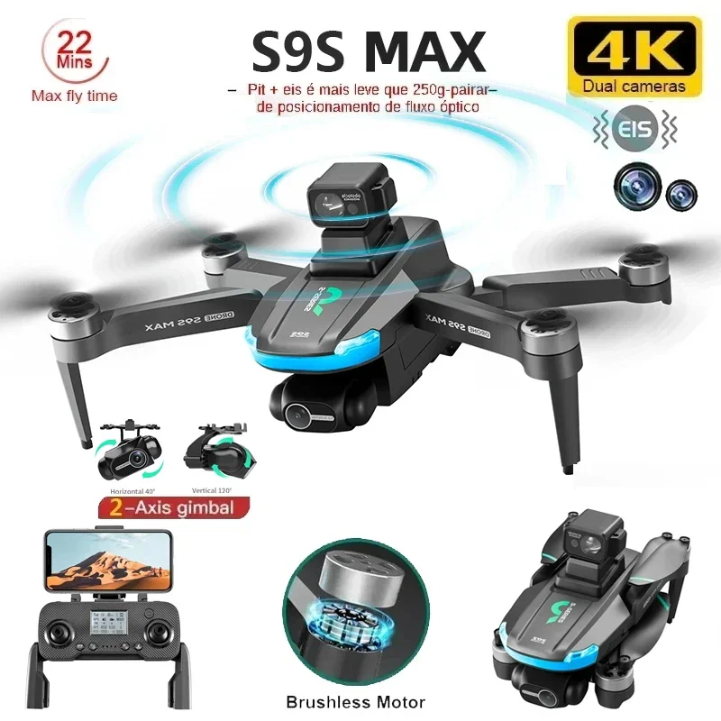 Drone MINI S9S MAX Baru 4K 2 S - Rc Helicopter Mini ulasan dan harga