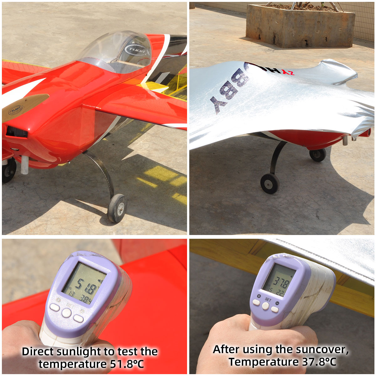 ZYHOBBY Suncover Sunshade untu - Rc Helicopter Bag ulasan dan harga