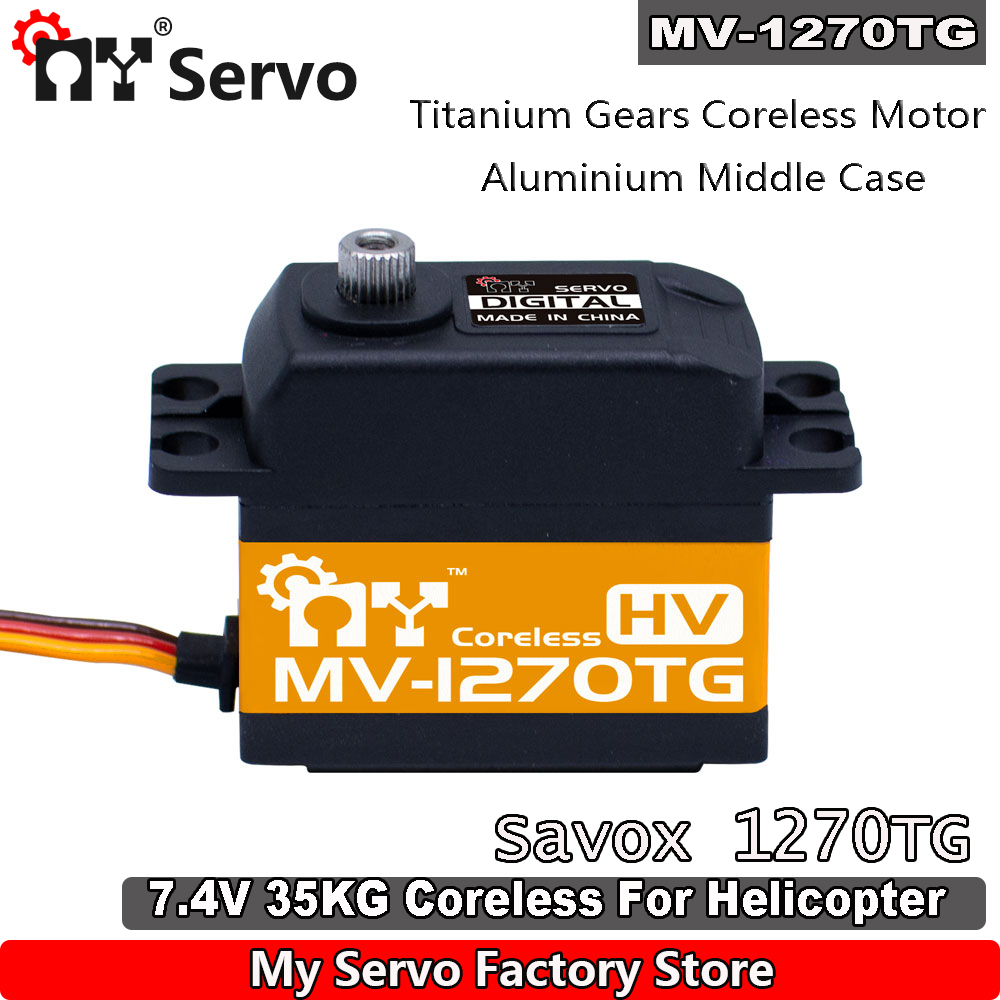 MY RC Servo MV-1270TG HV 35kg  - Rc Helicopter Parts ulasan dan harga