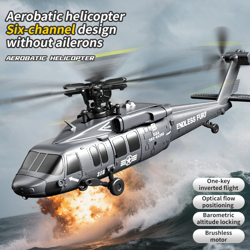 Helikopter RC U9901 2.4G Enam  - Rc Helicopter Large ulasan dan harga