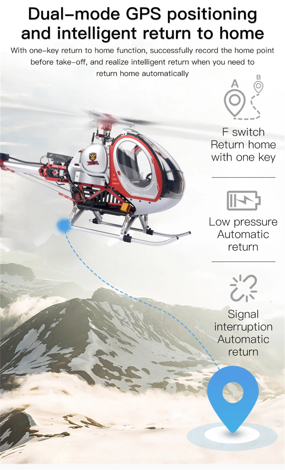 JCZK 300C PRO 470L DFC 6CH ska - Rc Helicopter Bag ulasan dan harga