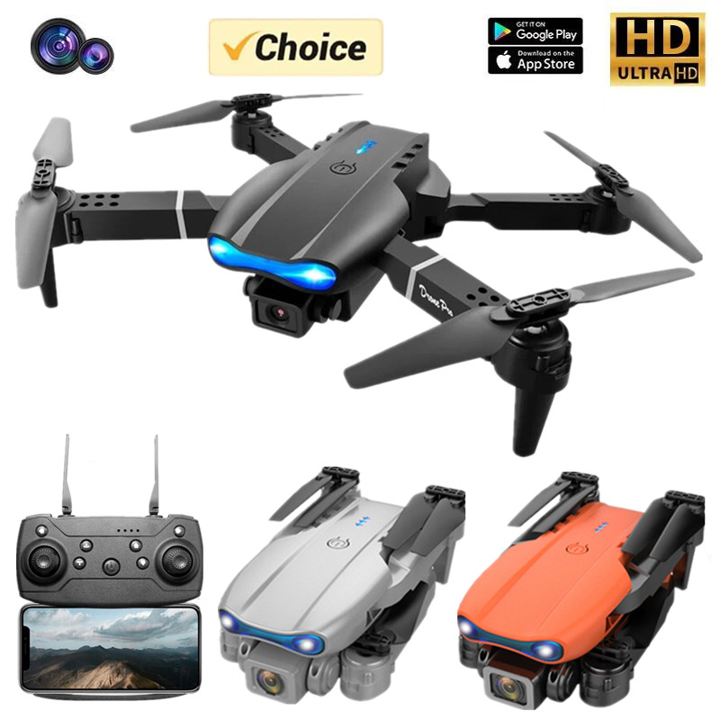 Drone Mini E99 kamera HD 4K WI - Rc Helicopter Nitro ulasan dan harga