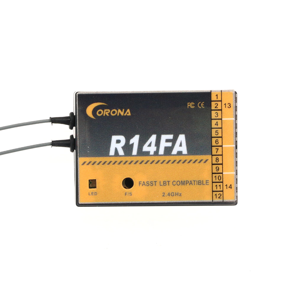 Penerima Model RC Corona R14FA - Rc Helicopter Remote Control ulasan dan harga